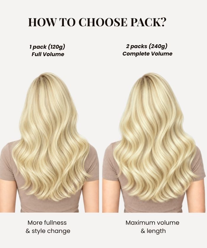 Ash Light Blonde (9C) Classic Clip-In (120g)
