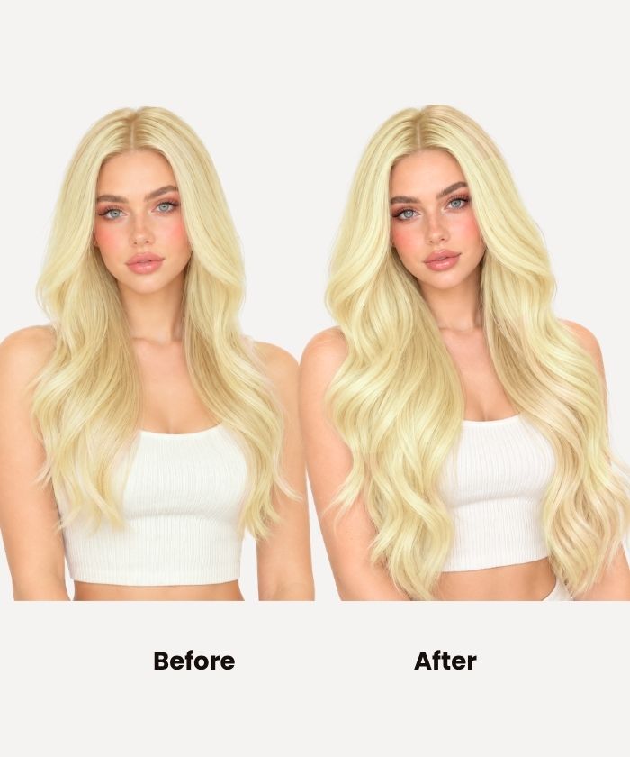 Bleach Blonde (613) Classic Clip-In (120g)