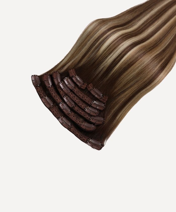 Caramel Blonde Balayage (1A/1A+3Q+9C) Thick Clip-In (150g)