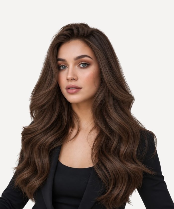 Dark Brown (2) Flat Tip