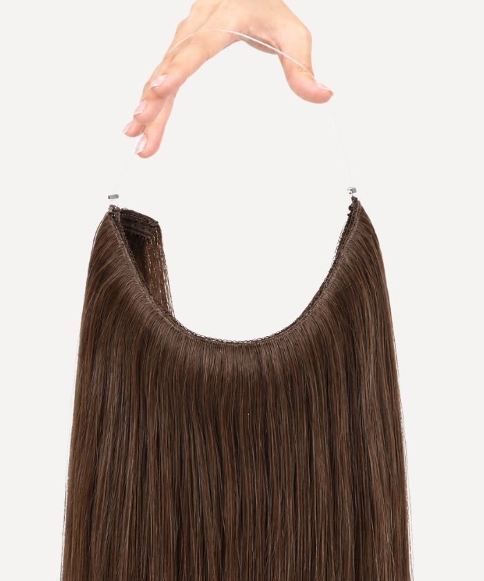 Dark Brown (2) Halo Hair (110g)