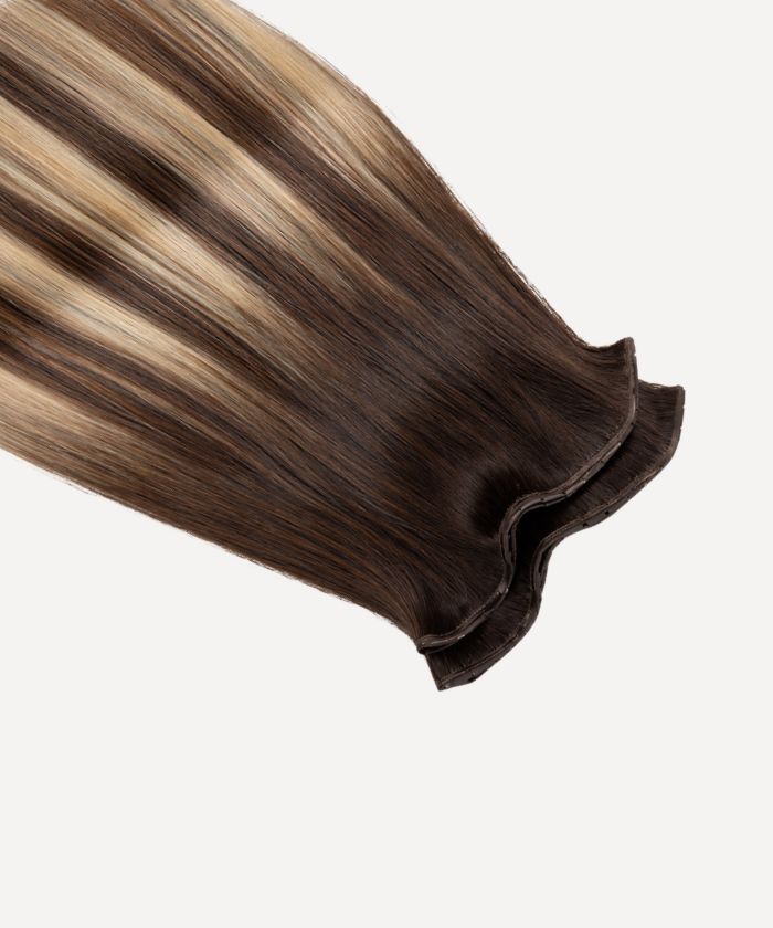 Honey Blonde Balayage (1A/1A+4Q) Butterfly Weft (100g)