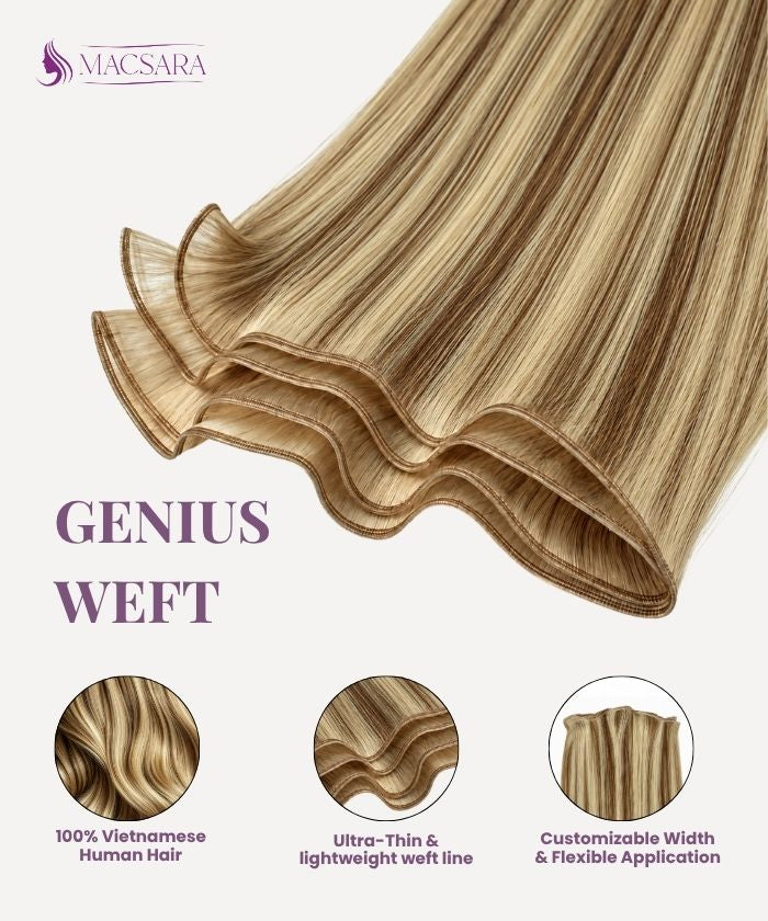 Light Blonde Highlights (4+27) Genius Weft