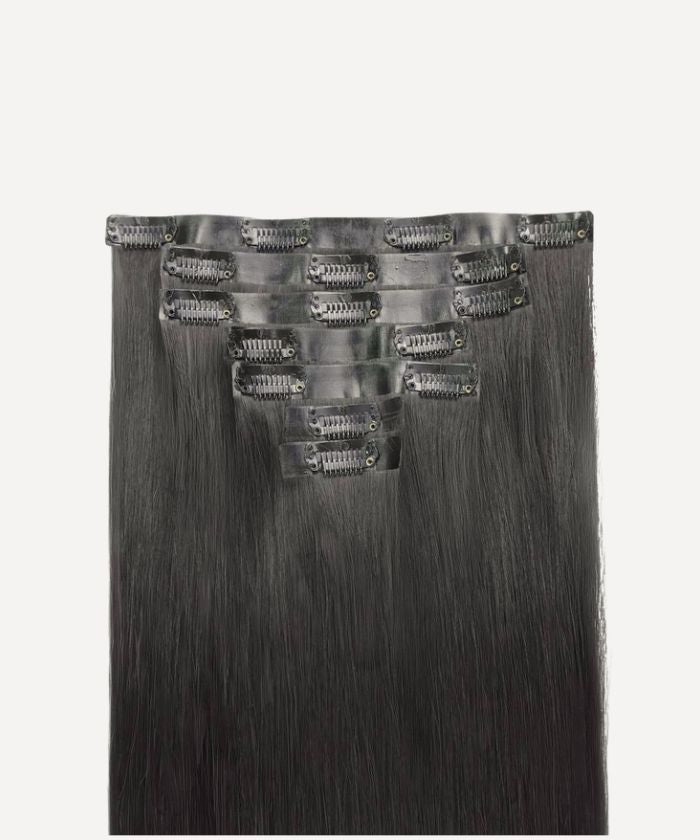 Natural Black (1B) Seamless Clip-In (100g)