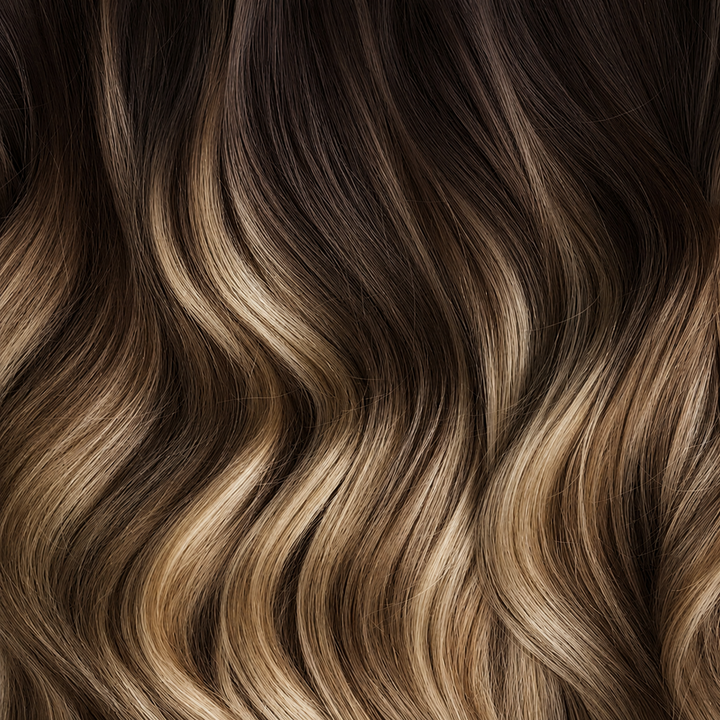 Caramel Blonde Balayage (#1A/1A+3Q+9C)