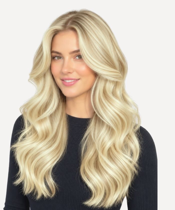 Ash Platinum Highlights (9C+60C) Flat Tip