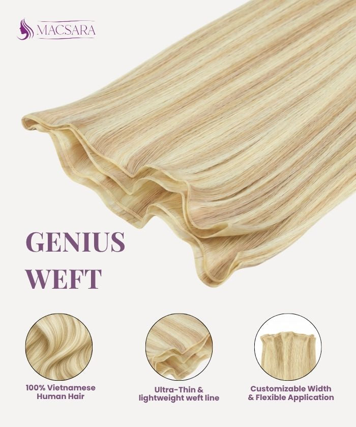 Ash Platinum Highlights (9C+60C) Genius Weft