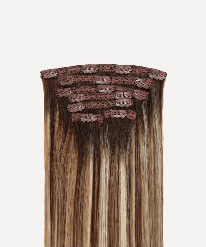 Caramel Blonde Balayage (1A/1A+3Q+9C) Classic Clip-In (120g)