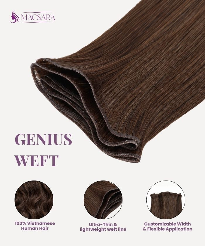 Dark Brown (2) Genius Weft