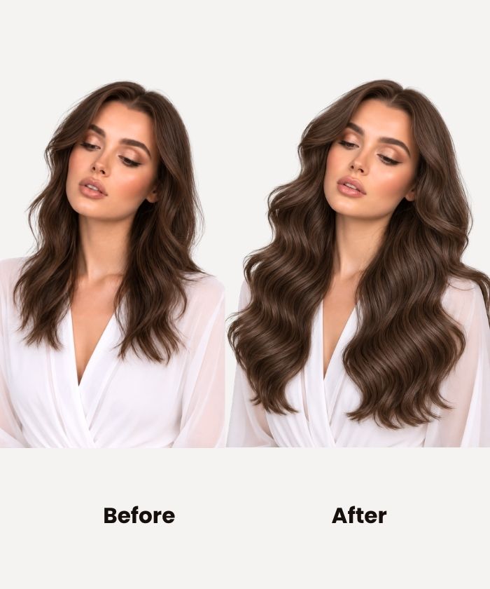 Dark Brown (2) Genius Weft