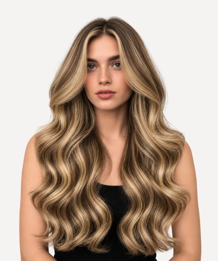 Honey Blonde Balayage (1A/1A+4Q) Genius Weft