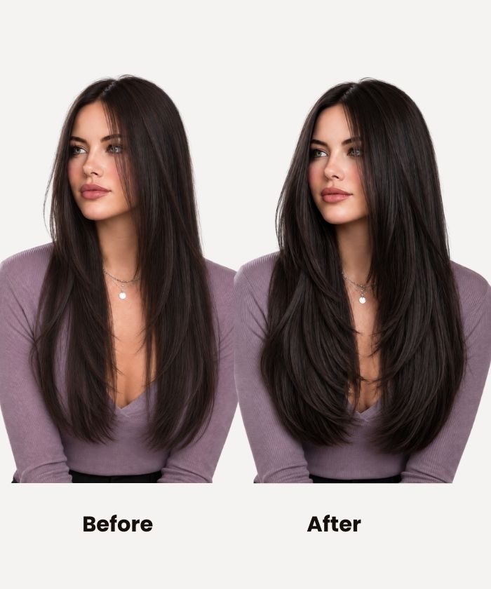 Natural Black (1B) Classic Clip-In (120g)