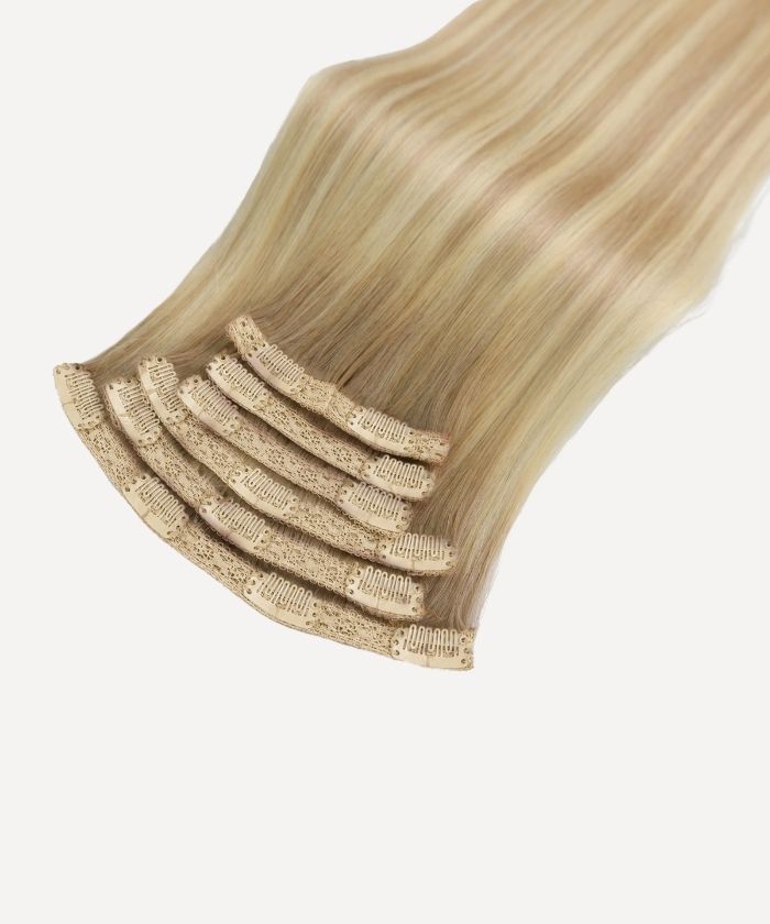 Natural Blonde Balayage (6.2/6C+60C) Thick Clip-In (150g)