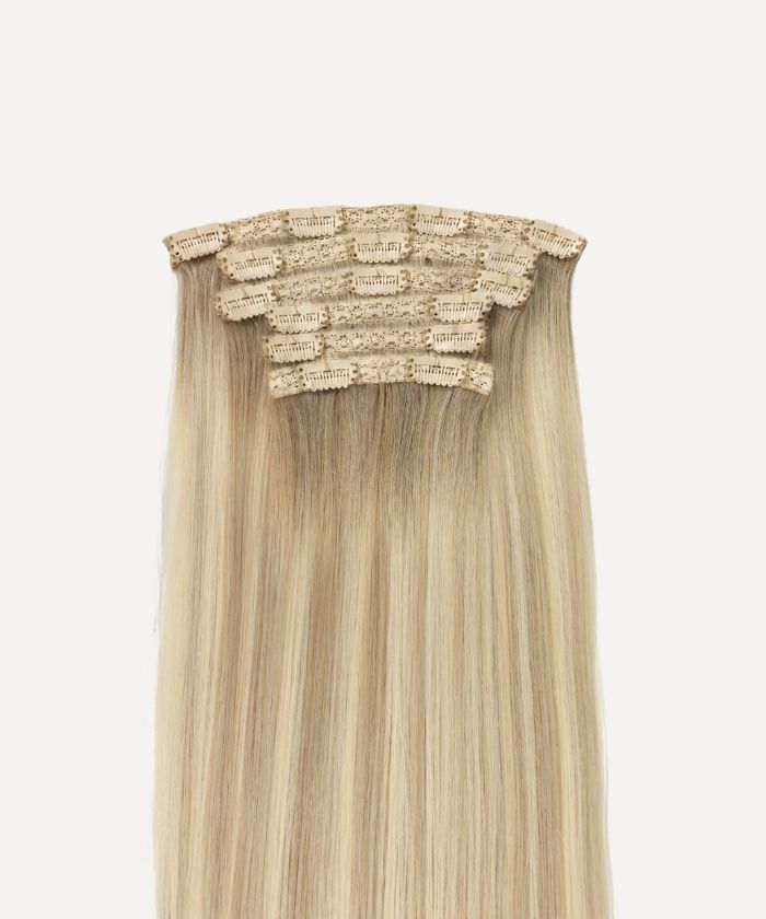 Natural Blonde Balayage (6.2/6C+60C) Thick Clip-In (150g)